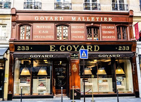 goyard rue st honore|goyard in paris ca.